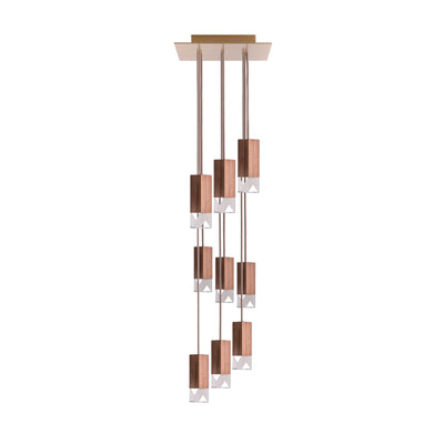 Wood Chandelier LAMP/ONE by Formaminima 04