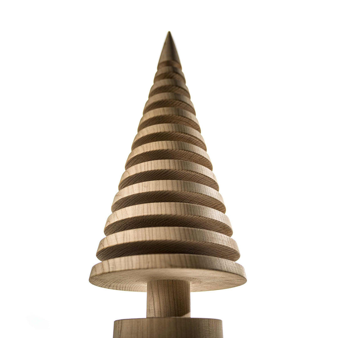 Weihnachtsbaum aus nachhaltigem Holz MB von Mario Botta für Riva 1920