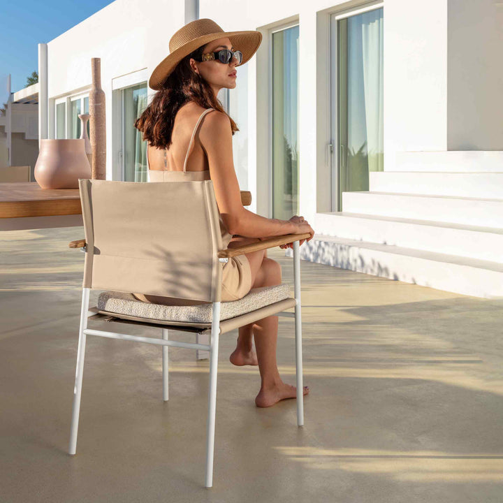 Outdoor Dining Chair ALLURE by Christophe Pillet for Talenti 06