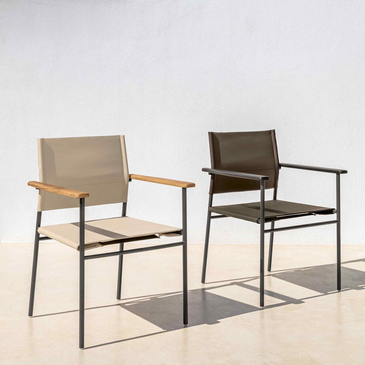 Outdoor Dining Chair ALLURE by Christophe Pillet for Talenti 08