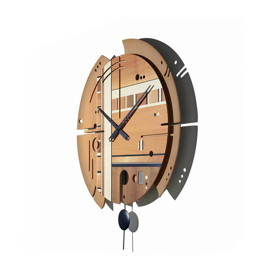 Wall Clock SAMADA Natural 01