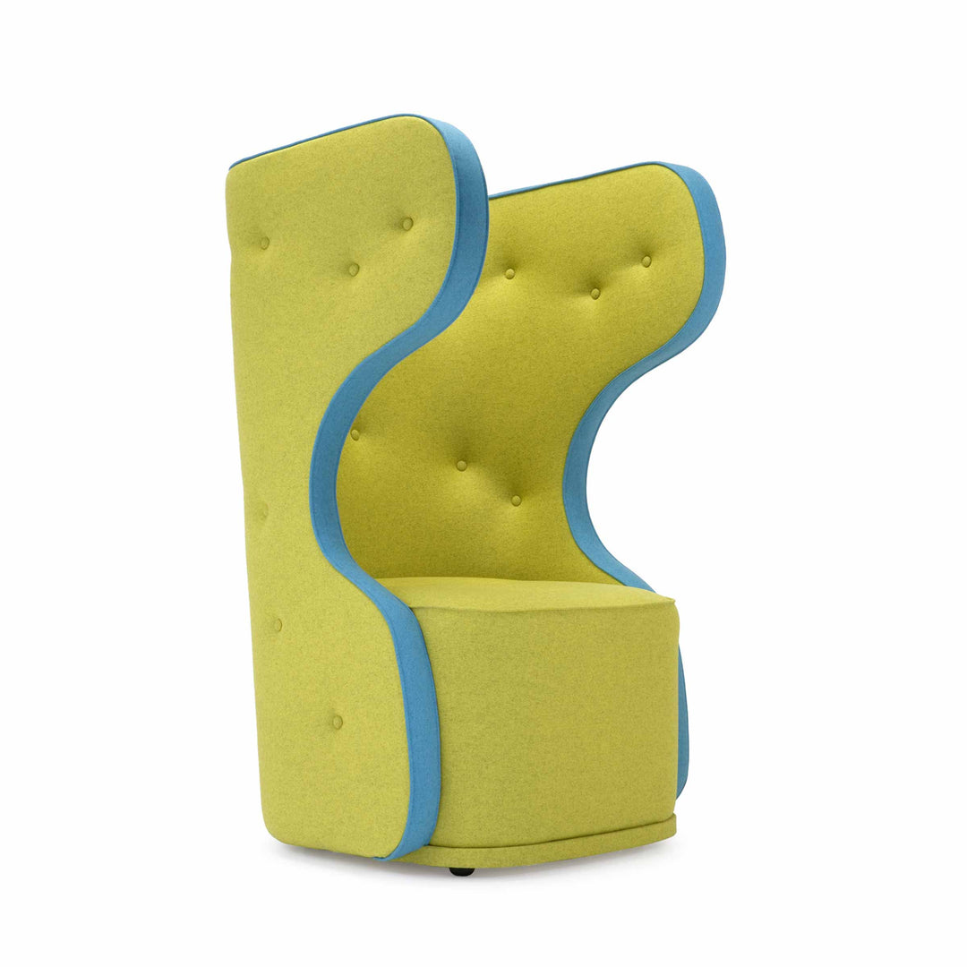 High Back Armchair WOW by Simone Micheli for Adrenalina 07