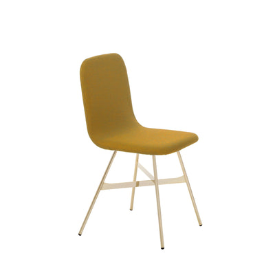 Upholstered Dining Chair TRIA SIMPLE GOLD by Colé Italia 06