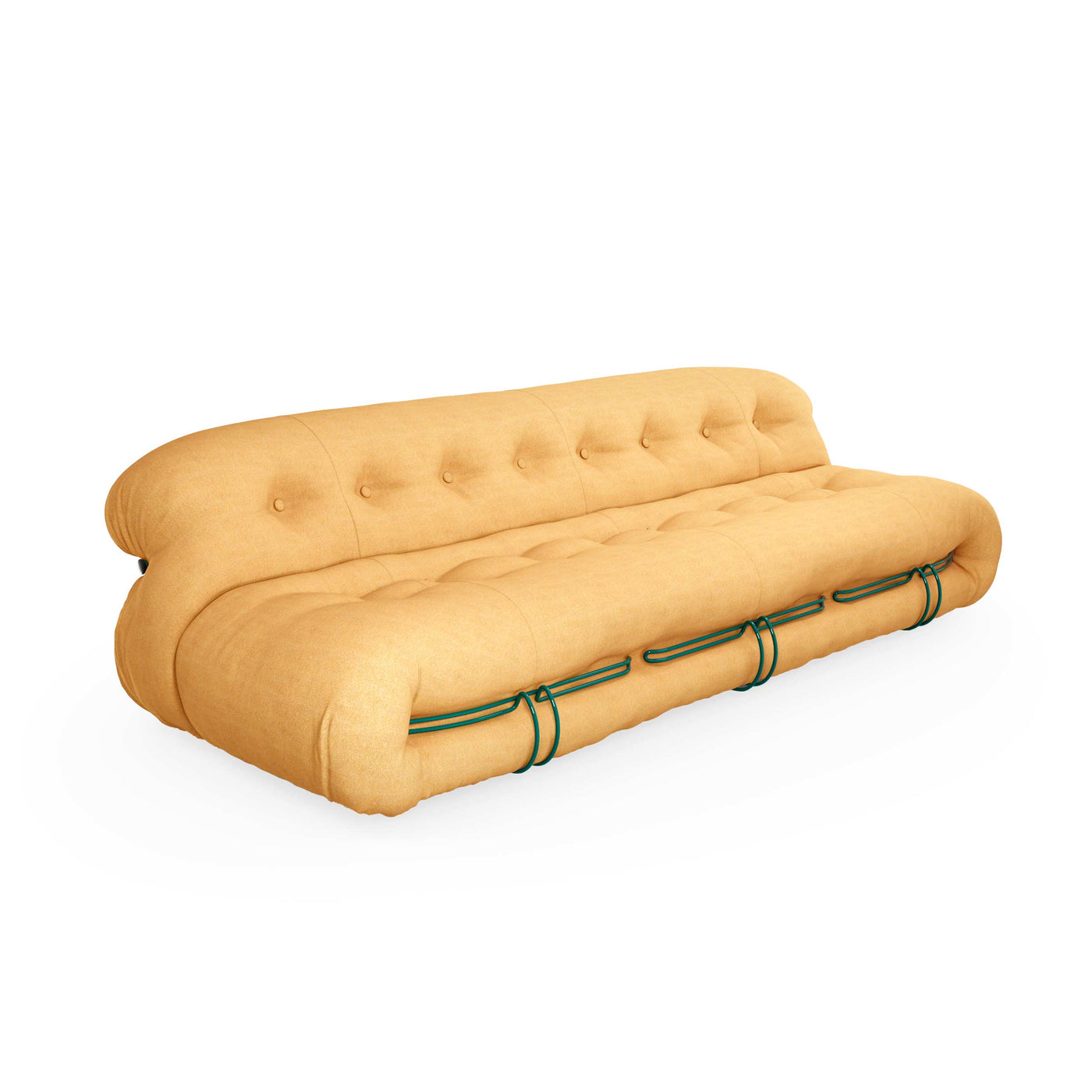 Three-Seater Fabric Sofa SORIANA by Afra & Tobia Scarpa for Cassina 05