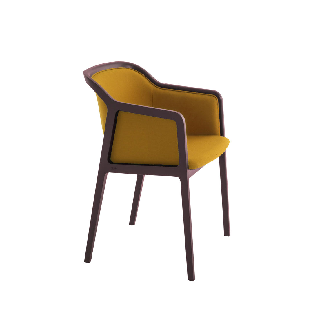 Upholstered Armchair VIENNA by Emmanuel Gallina for Colé Italia 08