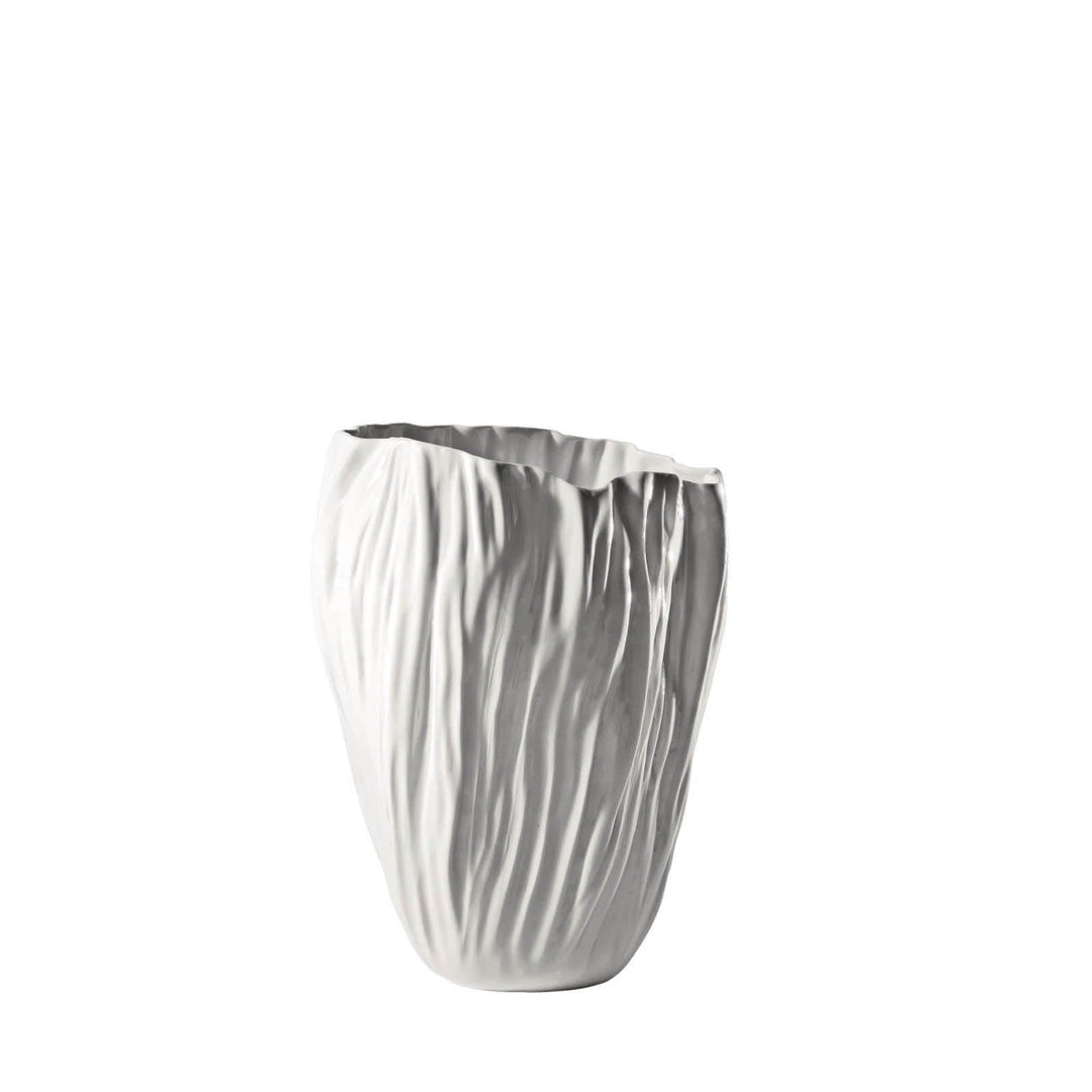 White Bone China Vase ADELAIDE IV by Xie Dong for Driade 01