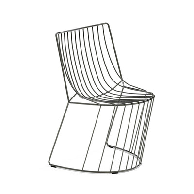 Steel Chair AMARONE AUREO by Enrico Girotti 04