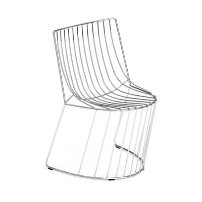 Steel Chair AMARONE AUREO by Enrico Girotti 05