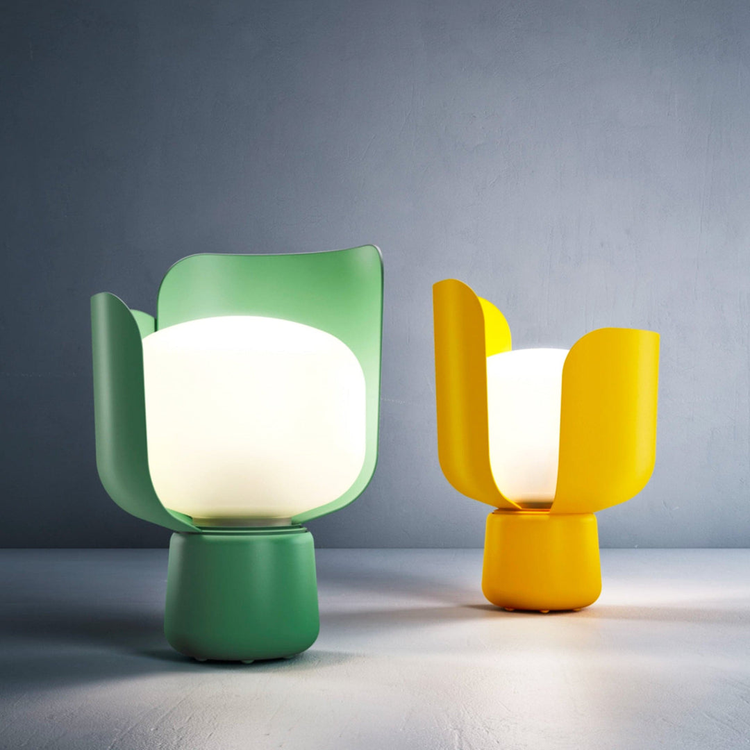Binic Lampe de Table Jaune - Foscarini | Acheter ici Binic Lampe de Table Jaune - Foscarini | Acheter ici