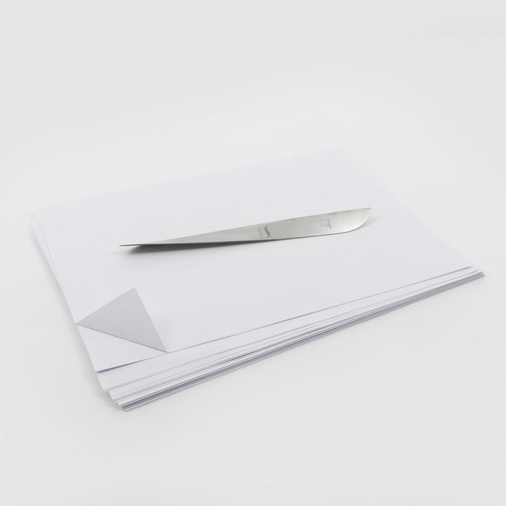 Stainless Steel Letter Opener AMELAND Set of Four by Enzo Mari for Danese Milano 03