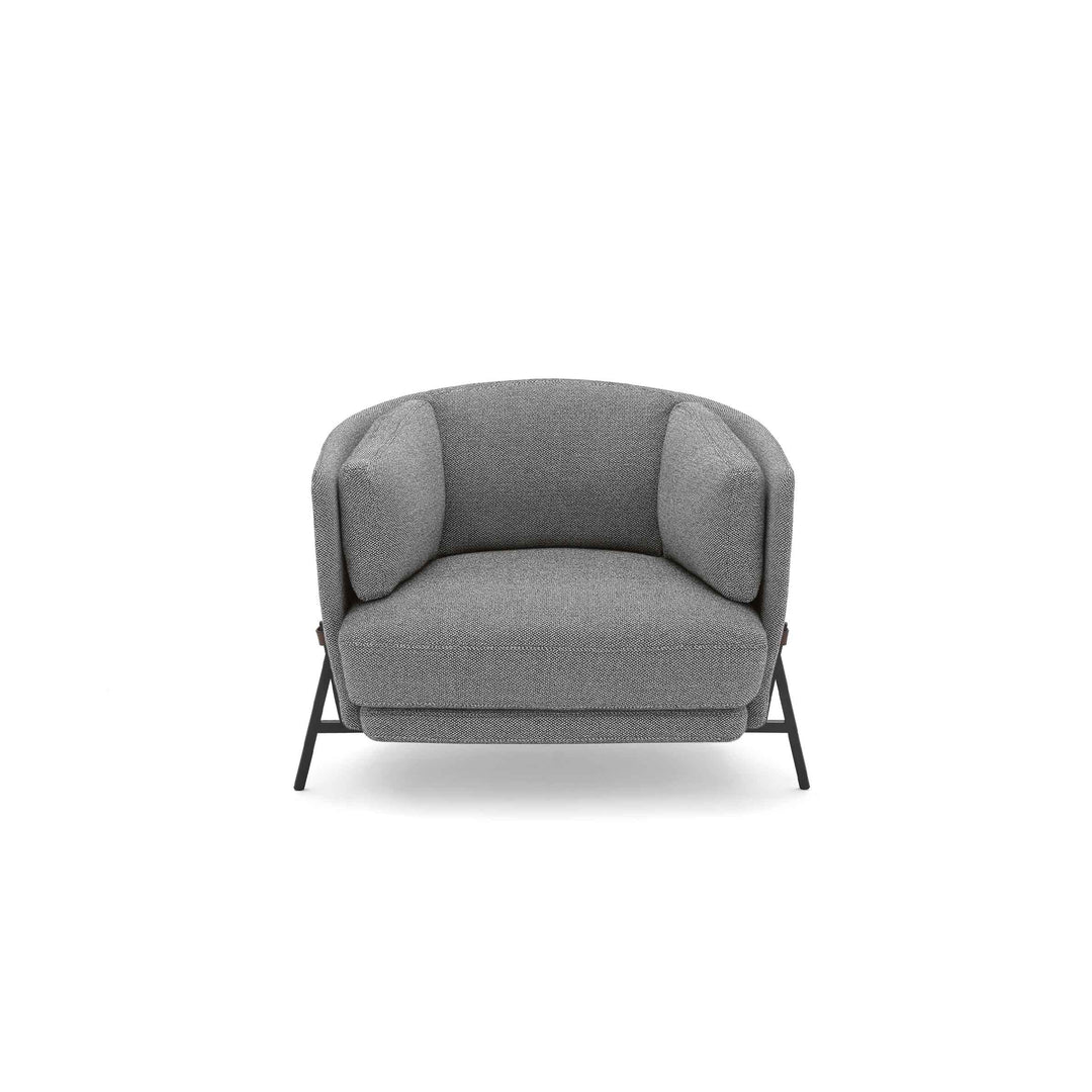 Fabric Armchair CRADLE by Neri&Hu for Arflex 01