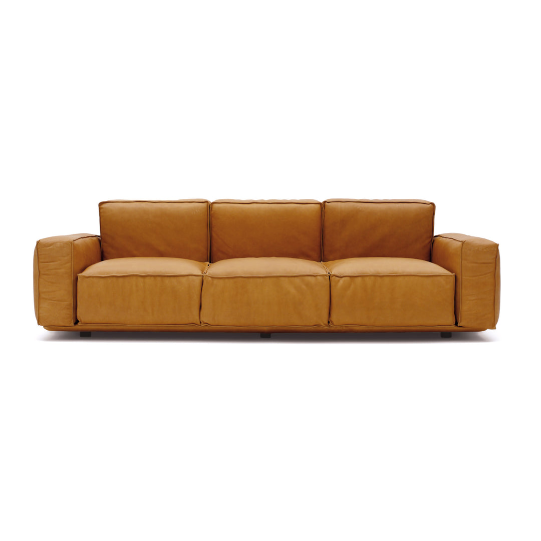 Leather Sofa MARECHIARO by Mario Marenco for Arflex 01
