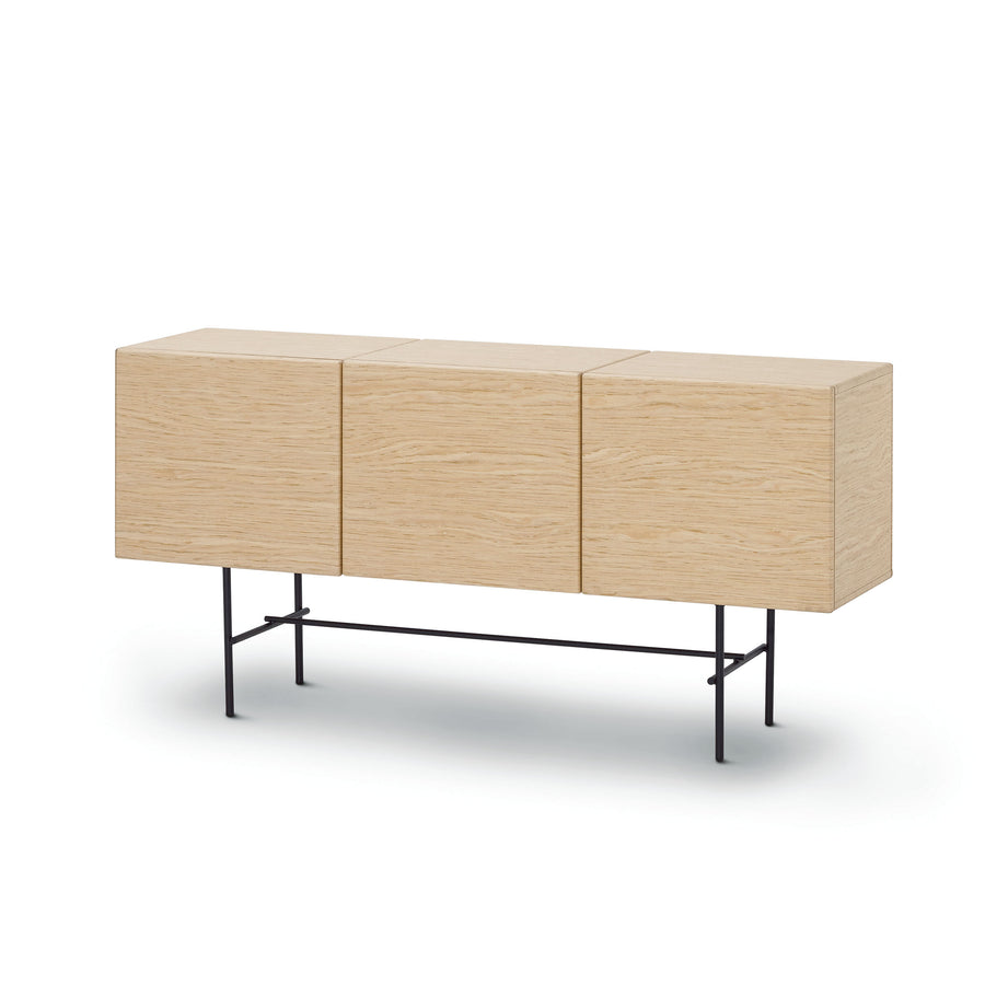 Wood Sideboard RUBYCON Three Doors by Claesson Koivisto Rune for Arflex 01