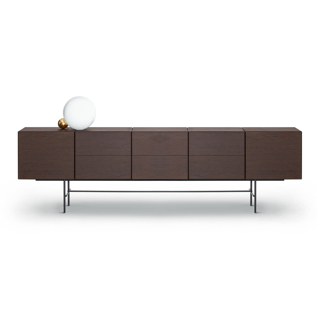 Wood Sideboard RUBYCON Five Doors by Claesson Koivisto Rune for Arflex 01