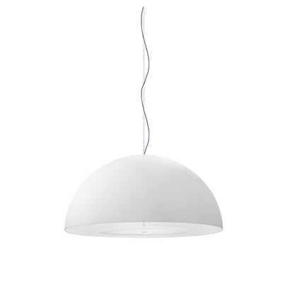 Suspension Lamp AVICO Small White by Charles Williams for FontanaArte 01