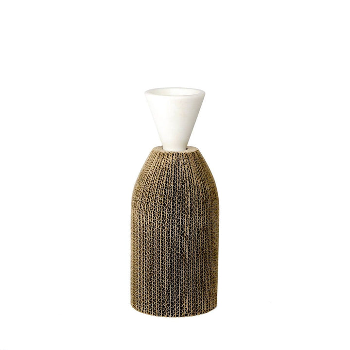 Cardboard & Marble Vase AVVOLTI Small 01