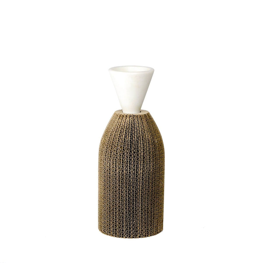 Cardboard & Marble Vase AVVOLTI Small 01