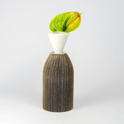 Cardboard & Marble Vase AVVOLTI Small 02
