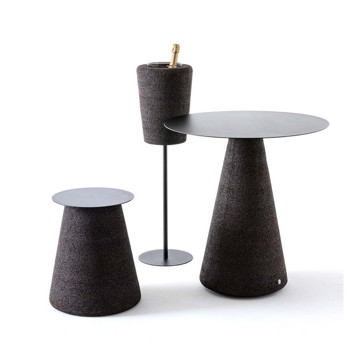 Ice Bucket and Stand FRAPPÉ 100 by Jari Franceschetto for Suber 02