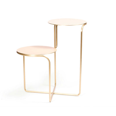 Brass Side Table BISTABLE SPECIAL by Enrico Girotti 01