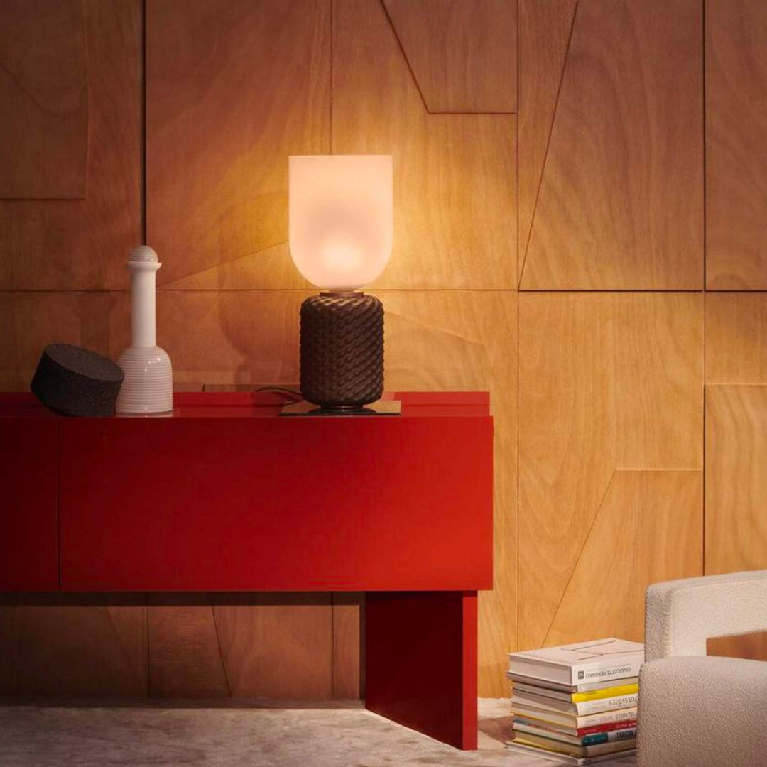 Blown Glass Table Lamp FICUPALA, designed by Cassina 01