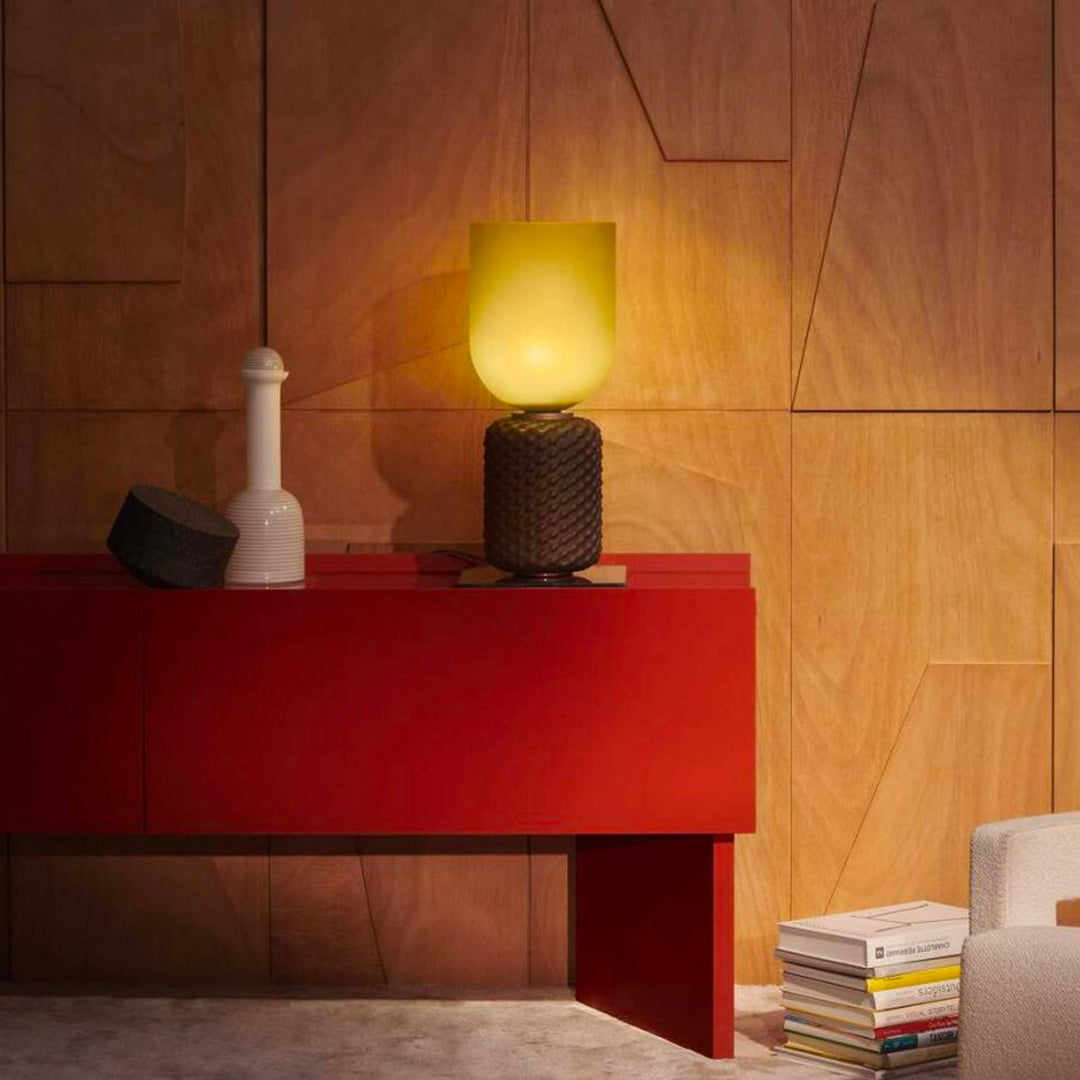 Blown Glass Table Lamp FICUPALA, designed by Cassina 06