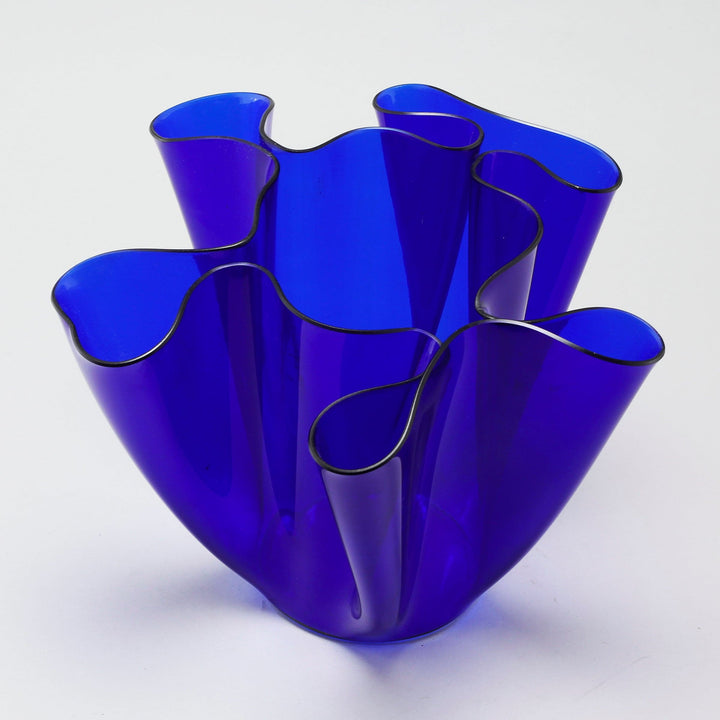 Glass Vase CARTOCCIO Large by Pietro Chiesa for FontanaArte 02