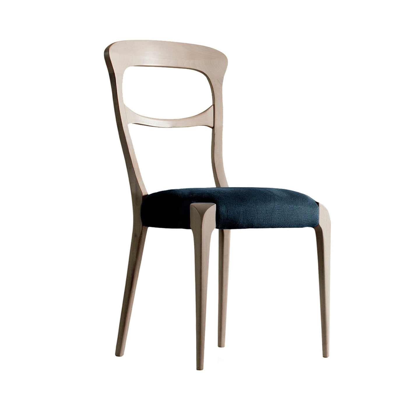 Grey Walnut Wood Chair CAPOTAVOLA 01