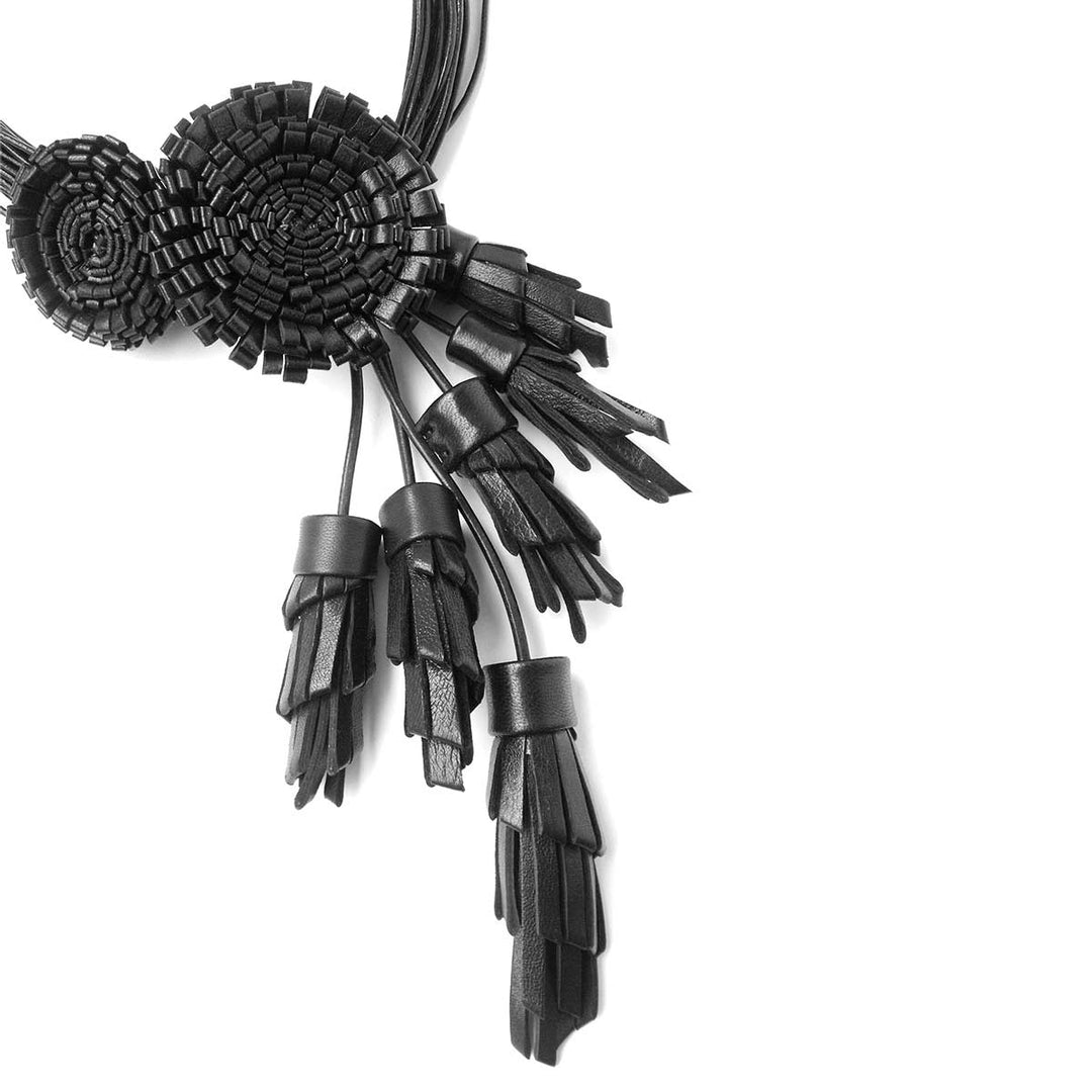 Necklace WILDFLOWERS Black 02