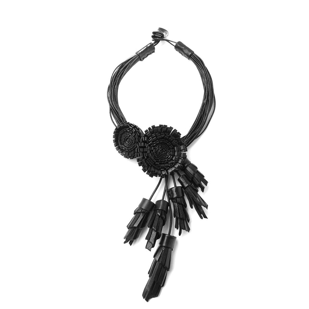 Necklace WILDFLOWERS Black 01