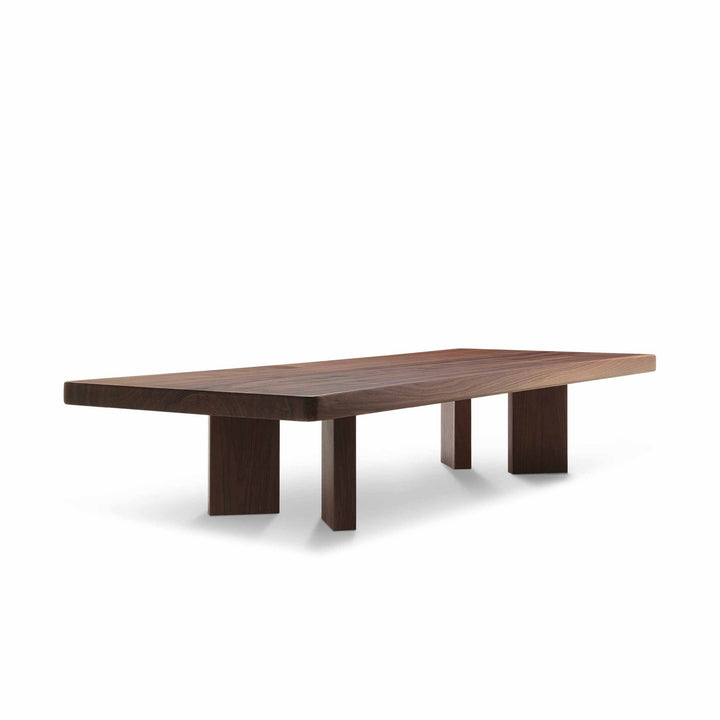 Wood Coffee Table PLANA, designed by Charlotte Perriand for Cassina
