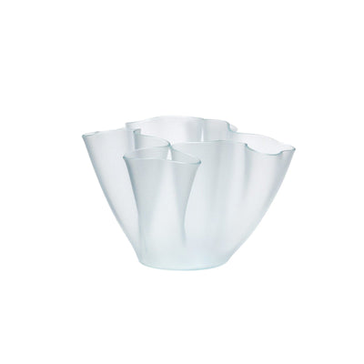 Glass Vase CARTOCCIO Medium by Pietro Chiesa for FontanaArte 01