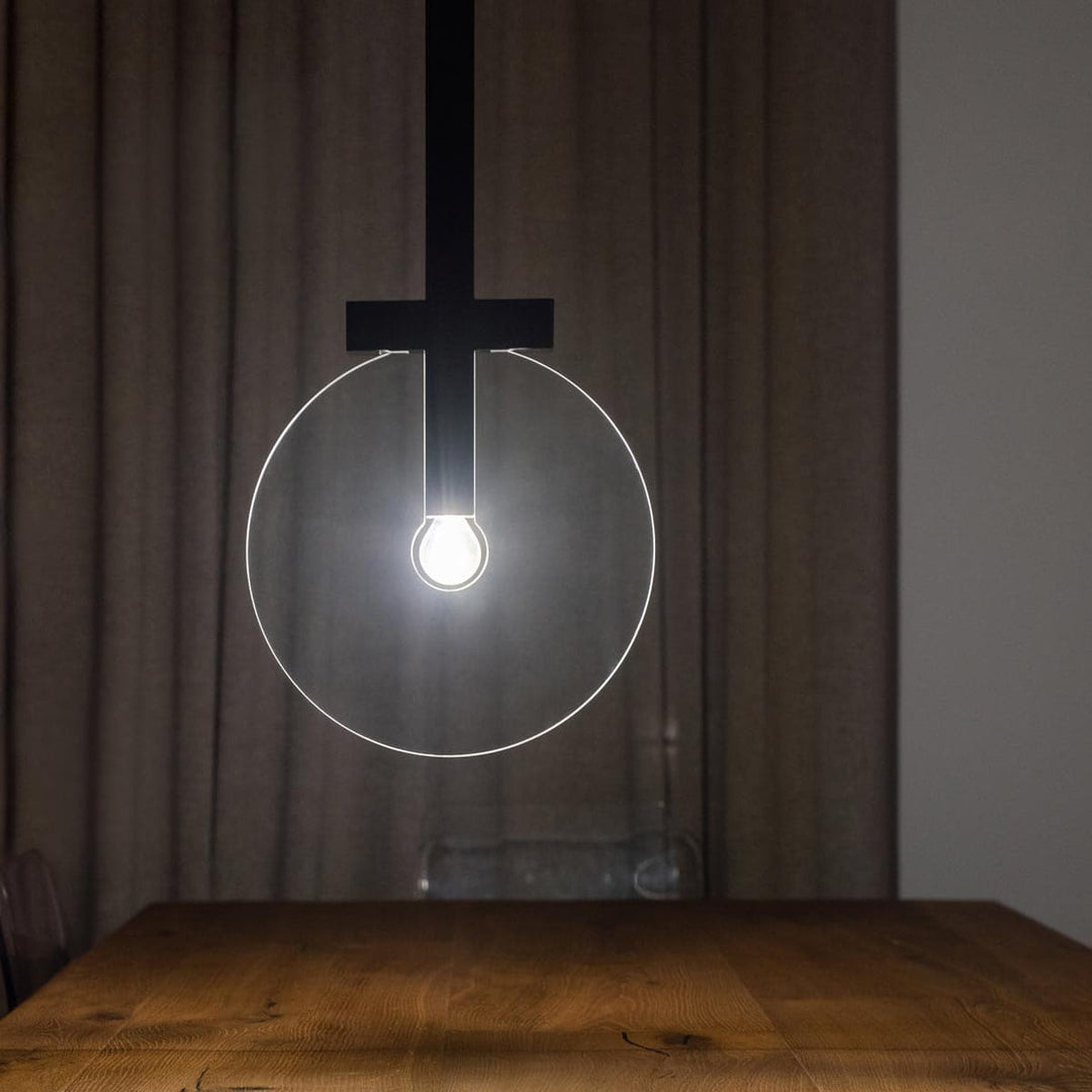 Suspension Lamp CIRCLE - EOA Black 01