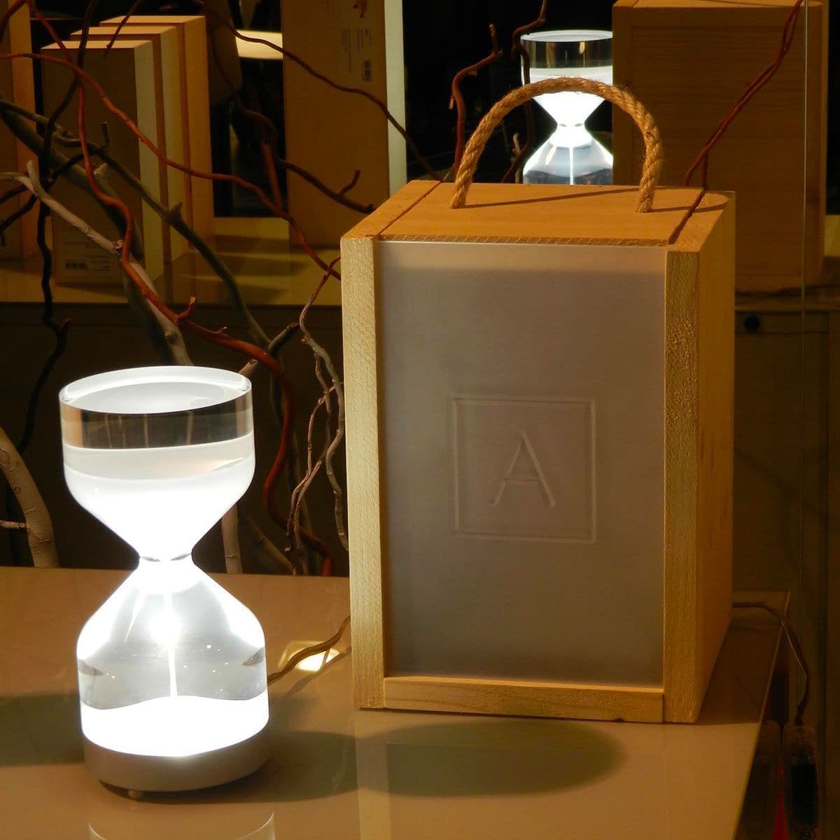 Hourglass Lamp CLEPSY DESIGN by Nicola Azzarro. Shop on Design Italy