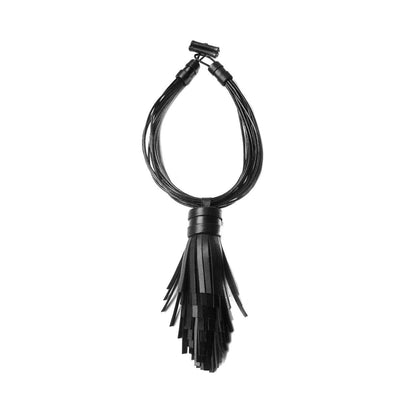 Leather Necklace LOGGIA Black 01