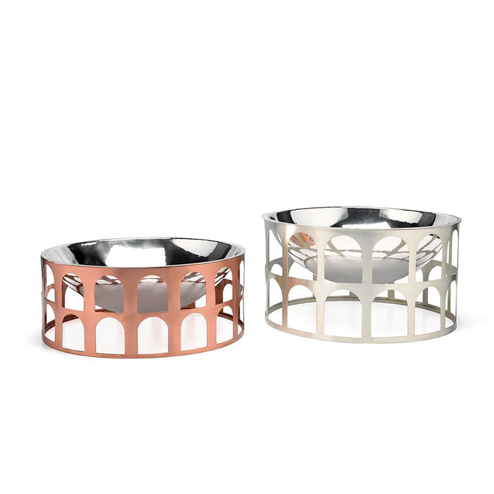 Silver-Plated and Copper Centerpiece COLOSSEUM III by Jaime Hayon for Paola C 04