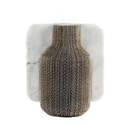 Cardboard & Marble Vase CONFINE Bottle 01