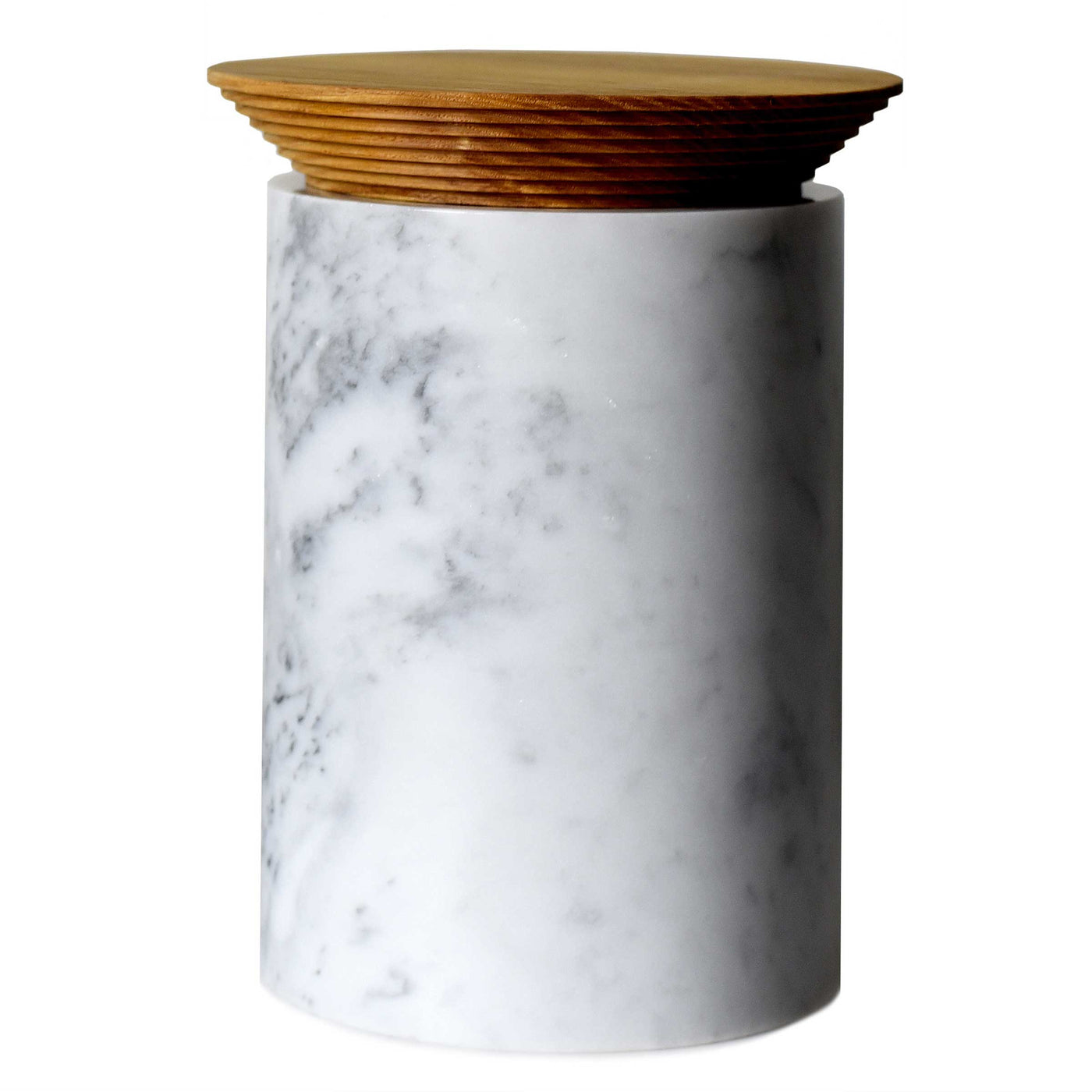 Marble and Ash Wood Container IS 09