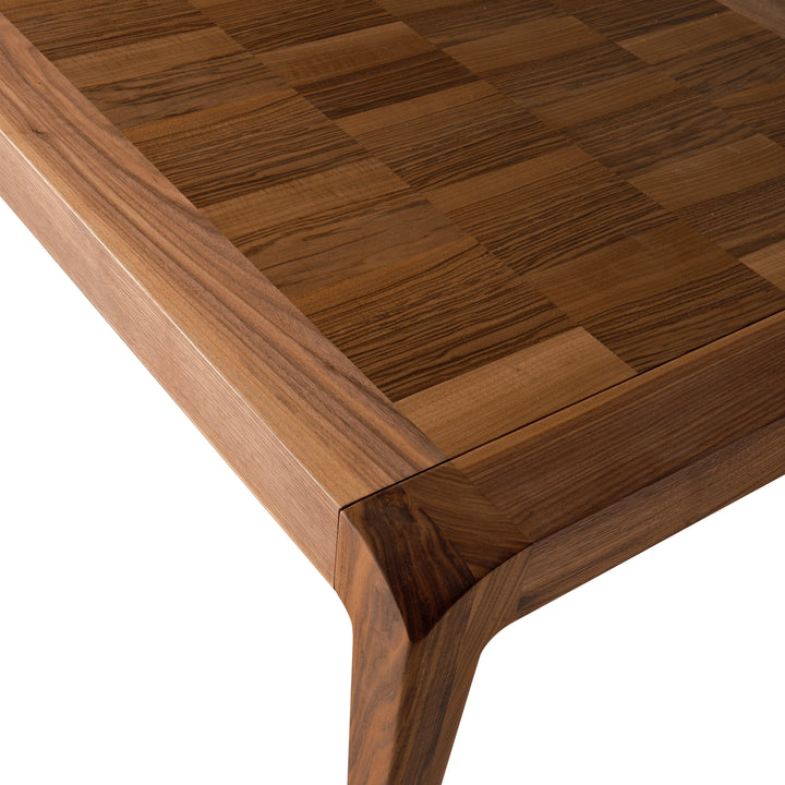 Extendible Walnut Wood Table SENTIERO 03