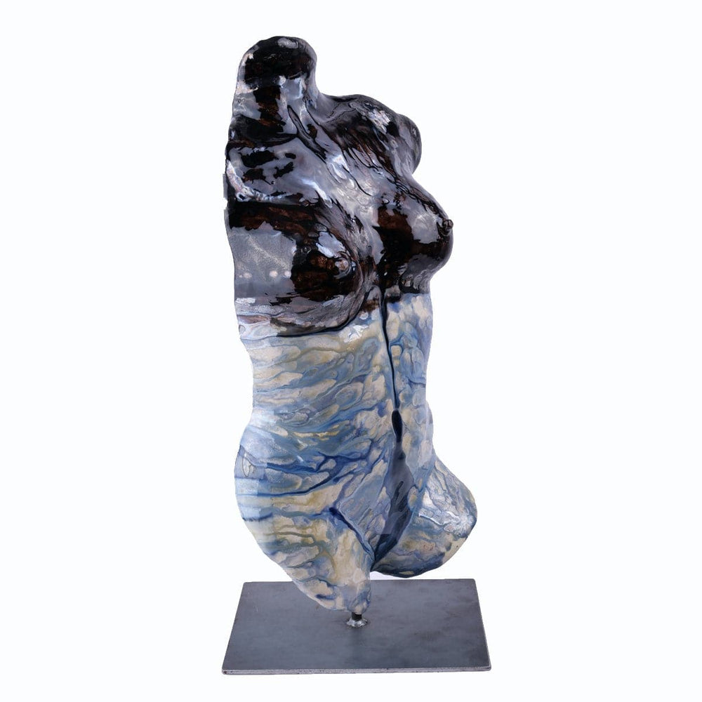 Ceramic Sculpture DONNA IN BLU 02
