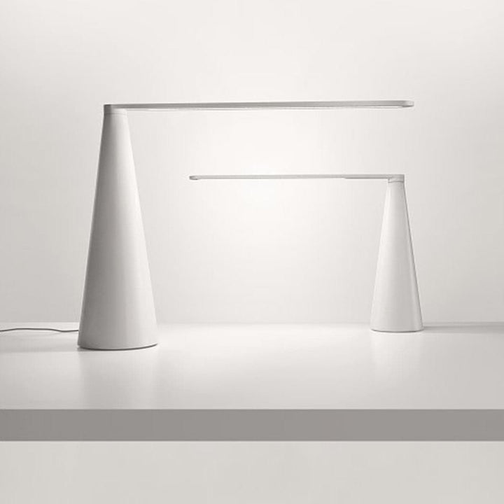Table Lamp ELICA Junior White by Brian Sironi for Martinelli Luce 01