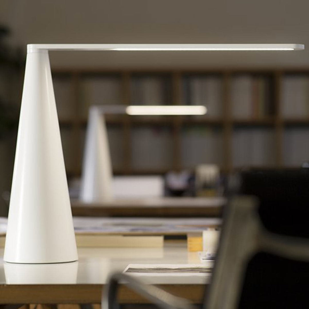 Table Lamp ELICA Junior White by Brian Sironi for Martinelli Luce 03