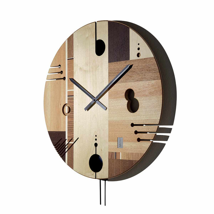 Wall Clock ESSENTIAL Maple 01