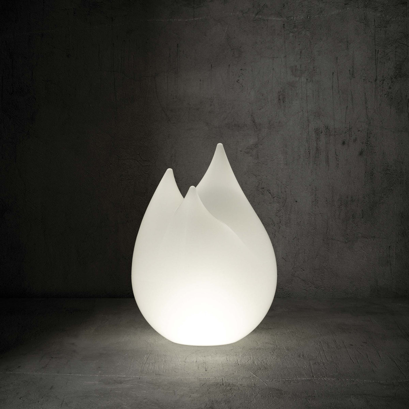 Outdoor Floor Lamp FLAME by Sebastian Bergne for Serralunga 01