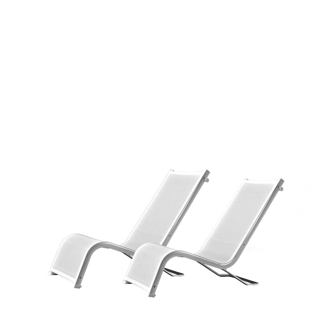 Lounger LAZY Set of Two by Michel Boucquillon for Serralunga 01