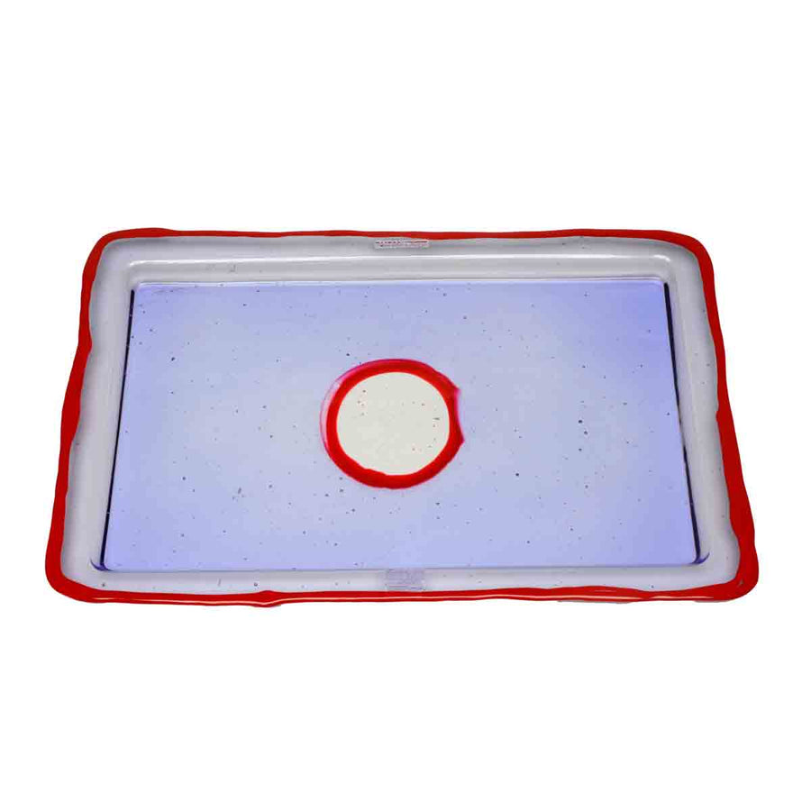 Resin Rectangular Tray TRY-TRAY Lilac by Gaetano Pesce for Fish Design 01