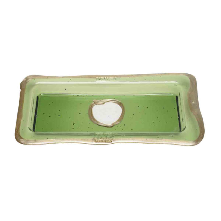 Resin Rectangular Tray TRY-TRAY Green by Gaetano Pesce for Fish Design 01