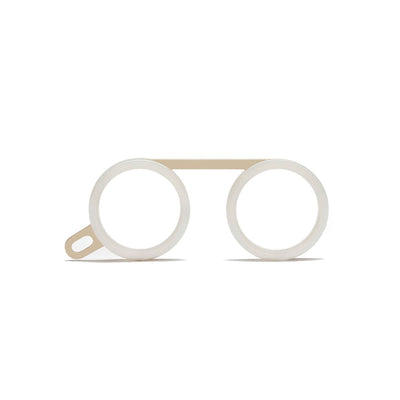 Reading Glasses WHITE Gold 01