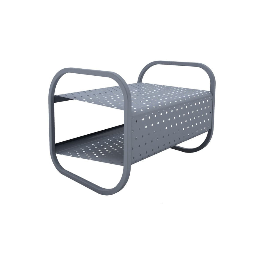 Outdoor Metal Side Table FLIP by Salomé Hazan 01