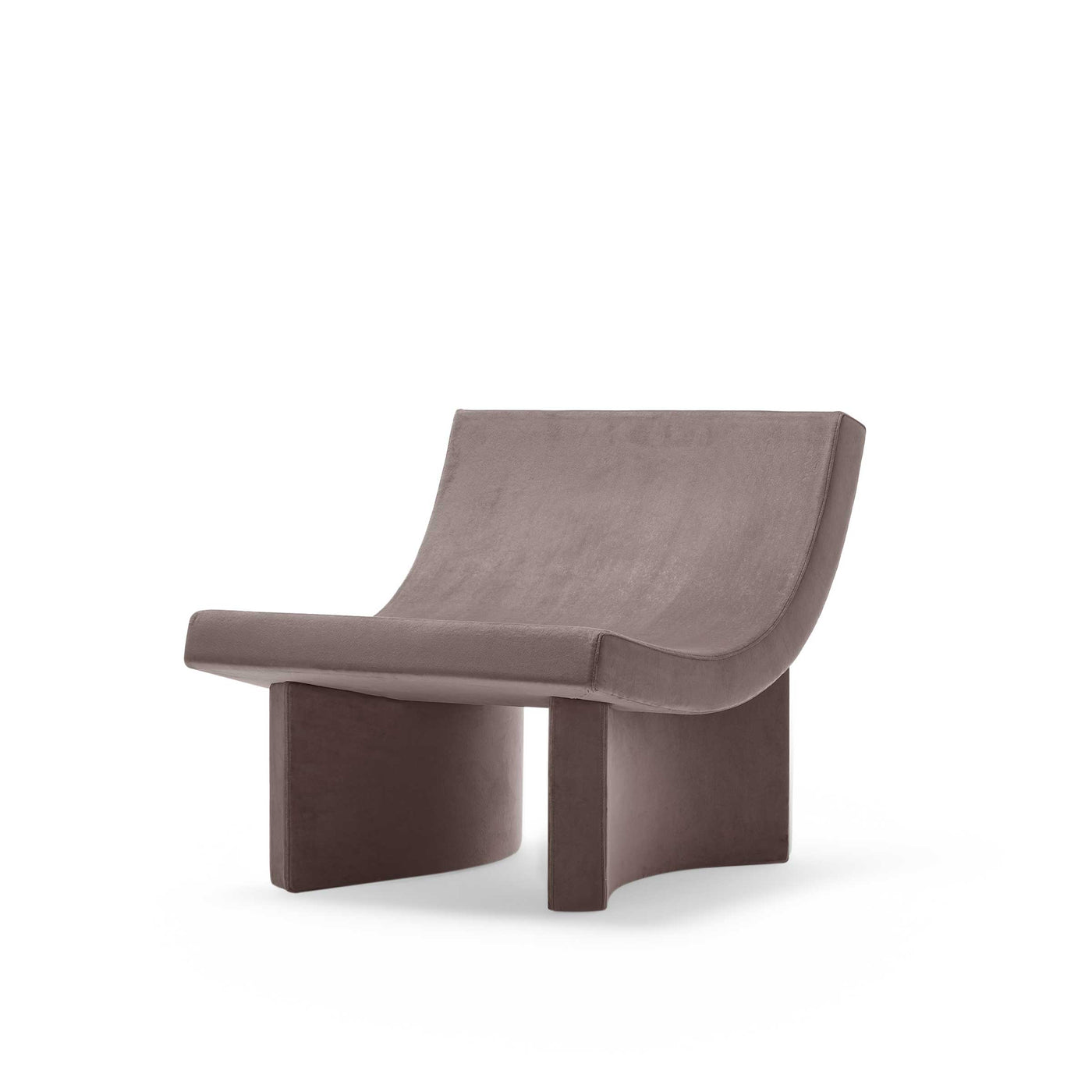Padded Lounge Armchair TALK by Alessandro Di Prisco for Mogg 011